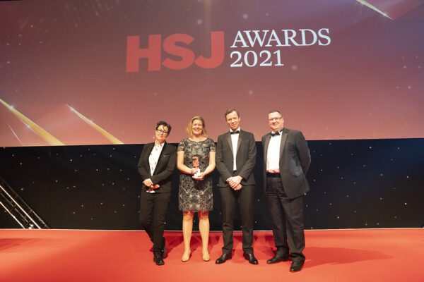 The AHSN Network celebrated a win at the prestigious HSJ Awards ceremony in London on 18 November